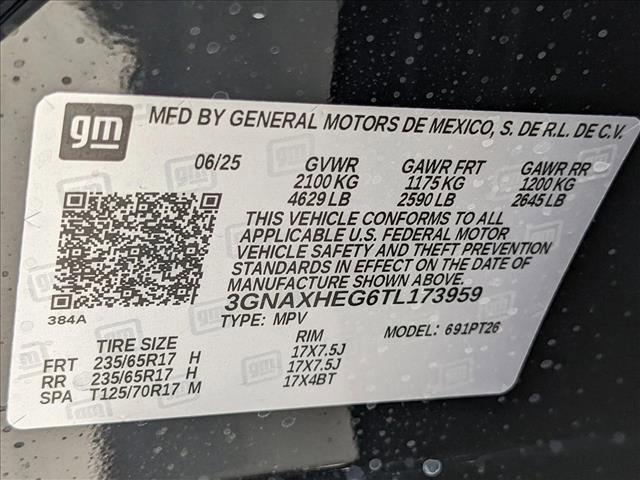 new 2026 Chevrolet Equinox car, priced at $24,051