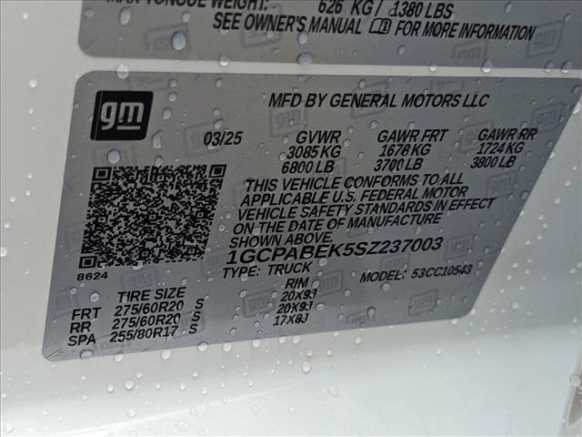 new 2025 Chevrolet Silverado 1500 car, priced at $35,740