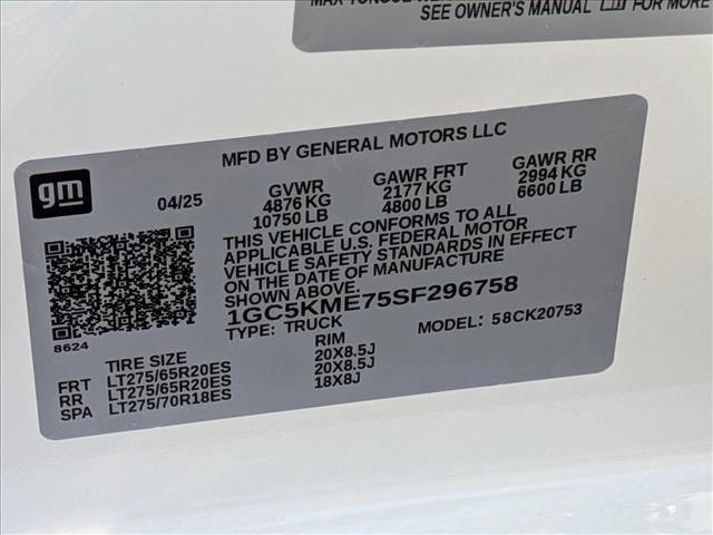 new 2025 Chevrolet Silverado 2500 car, priced at $51,139
