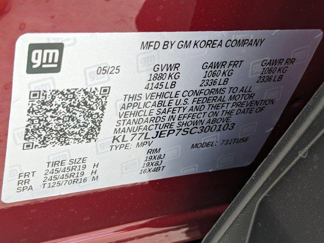 new 2025 Chevrolet Trax car, priced at $22,903