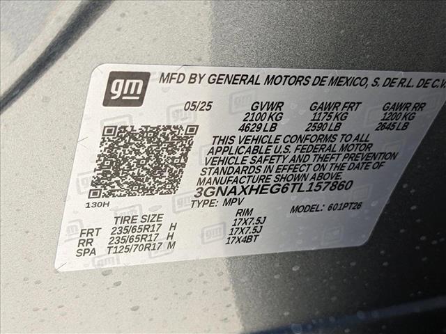 new 2026 Chevrolet Equinox car, priced at $27,891