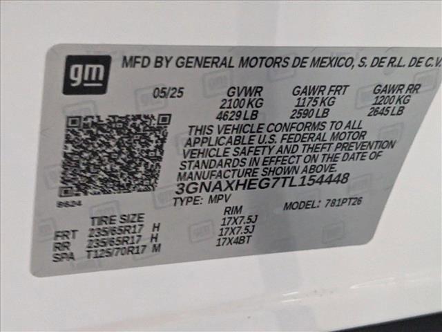 new 2026 Chevrolet Equinox car, priced at $27,051