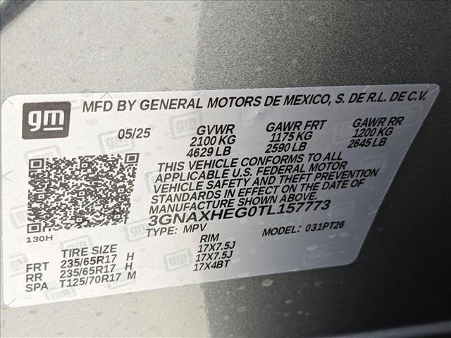 new 2026 Chevrolet Equinox car, priced at $27,891