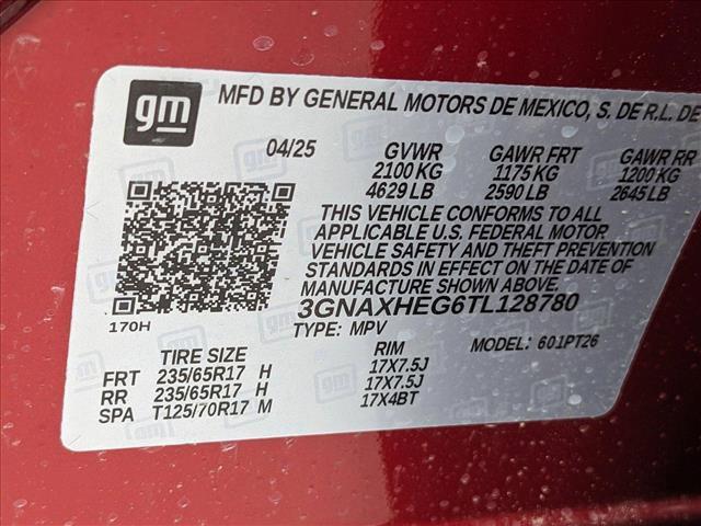 new 2026 Chevrolet Equinox car, priced at $27,991