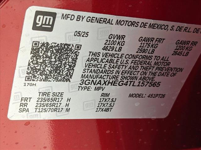new 2026 Chevrolet Equinox car, priced at $28,991