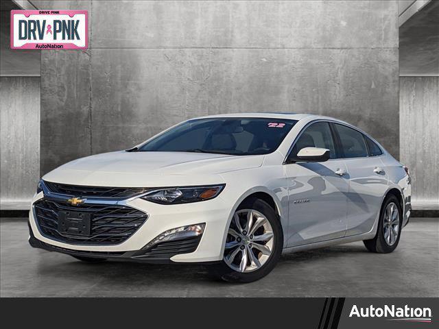 used 2022 Chevrolet Malibu car, priced at $13,641