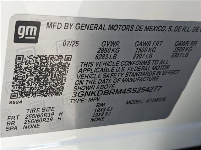 new 2025 Chevrolet Blazer EV car, priced at $39,036