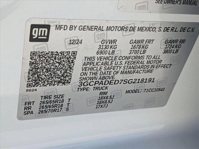 new 2025 Chevrolet Silverado 1500 car, priced at $50,741
