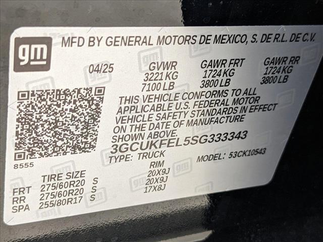 new 2025 Chevrolet Silverado 1500 car, priced at $58,952