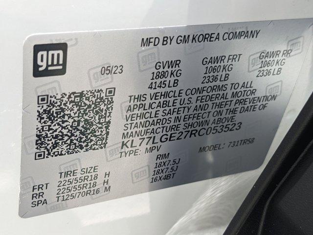 used 2024 Chevrolet Trax car, priced at $20,991