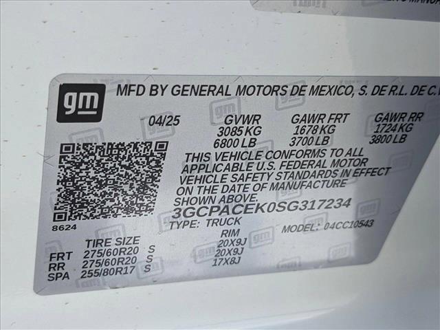 new 2025 Chevrolet Silverado 1500 car, priced at $48,908