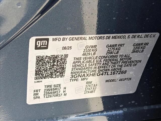 new 2026 Chevrolet Equinox car, priced at $24,051