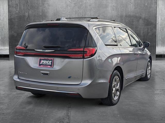 used 2021 Chrysler Pacifica Hybrid car, priced at $23,653