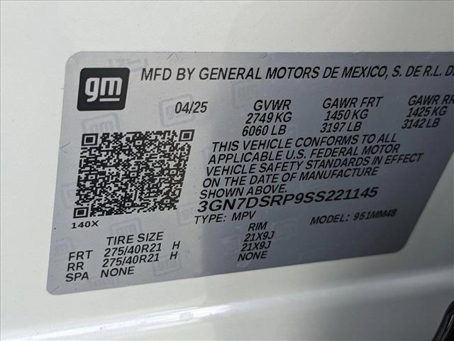 new 2025 Chevrolet Equinox EV car, priced at $44,085