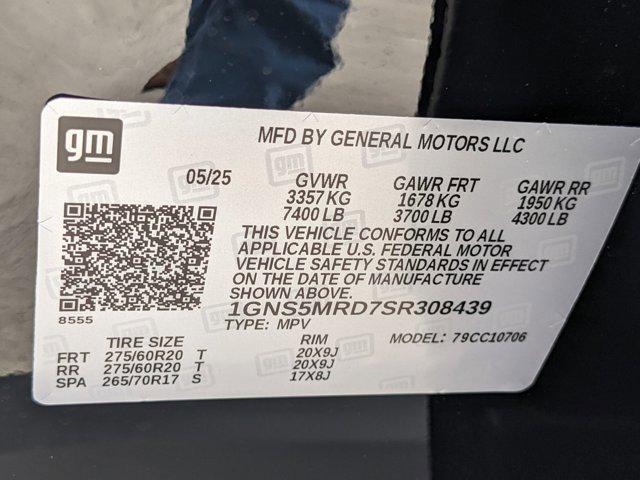 new 2025 Chevrolet Tahoe car, priced at $59,212