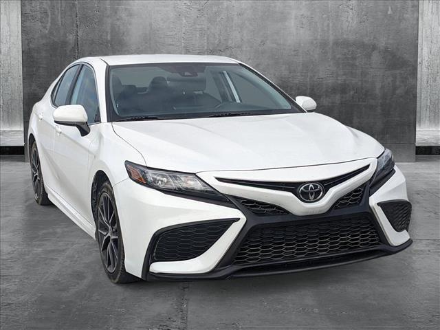 used 2021 Toyota Camry car, priced at $19,493