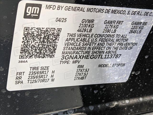 new 2026 Chevrolet Equinox car, priced at $32,045