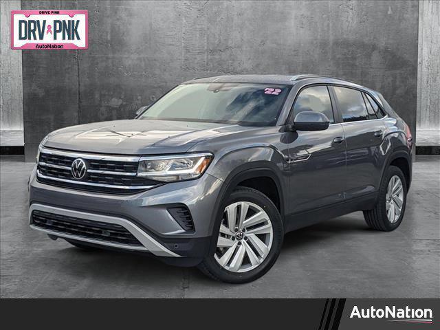 used 2022 Volkswagen Atlas Cross Sport car, priced at $25,595