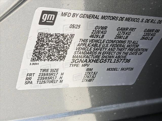 new 2026 Chevrolet Equinox car, priced at $27,051