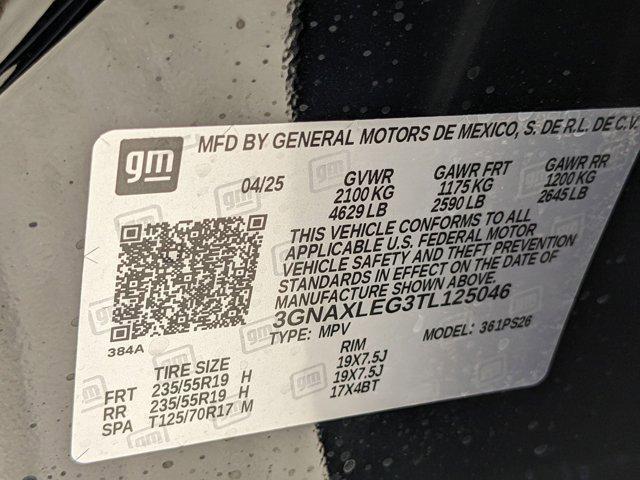 new 2026 Chevrolet Equinox car, priced at $33,337
