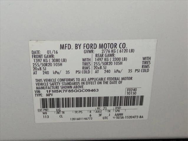 used 2016 Ford Explorer car, priced at $13,799