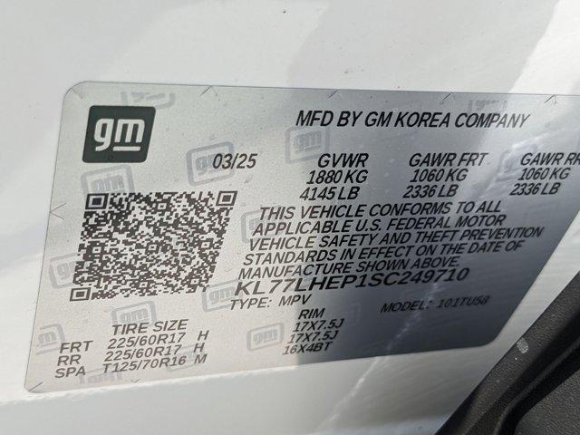 new 2025 Chevrolet Trax car, priced at $22,803