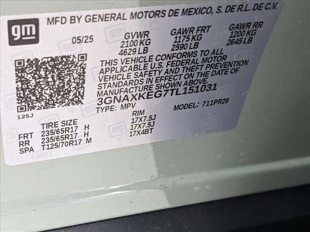new 2026 Chevrolet Equinox car, priced at $33,991