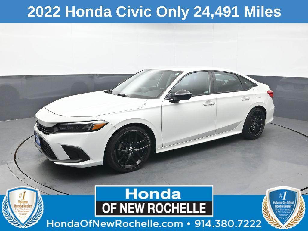 used 2022 Honda Civic car, priced at $22,729