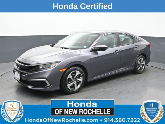 used 2021 Honda Civic car, priced at $19,350