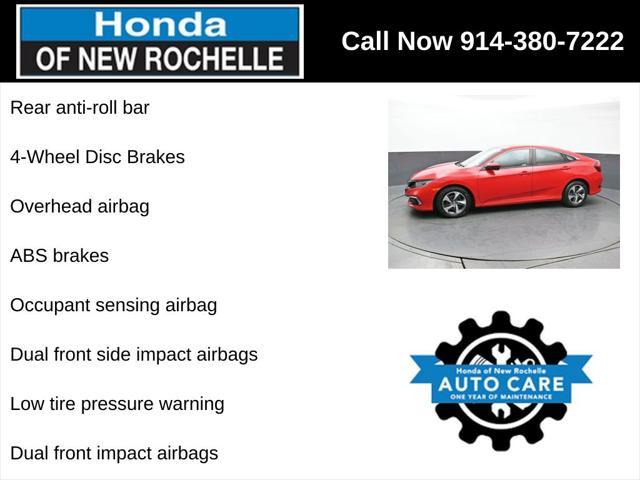 used 2020 Honda Civic car, priced at $19,995