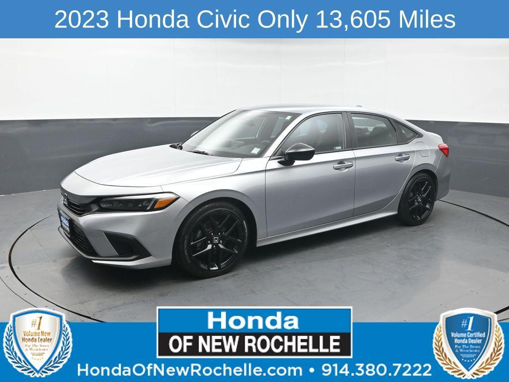 used 2023 Honda Civic car, priced at $25,015
