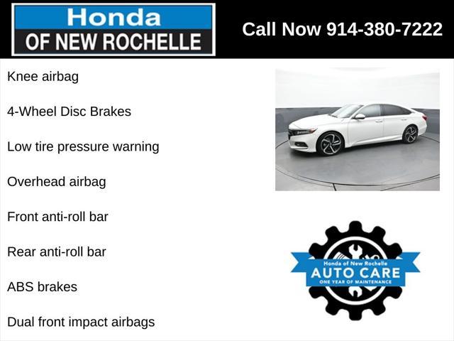 used 2020 Honda Accord car, priced at $21,635