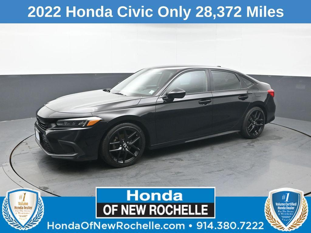 used 2022 Honda Civic car, priced at $22,658