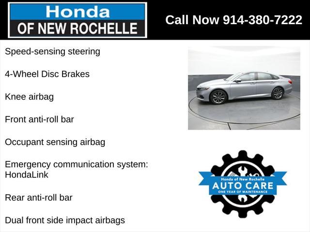 used 2021 Honda Accord car, priced at $24,853