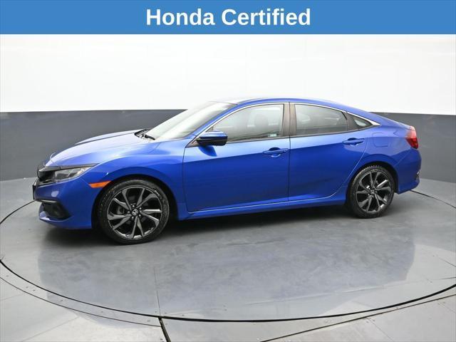 used 2021 Honda Civic car, priced at $19,995