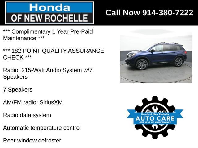 used 2021 Honda Passport car, priced at $28,995