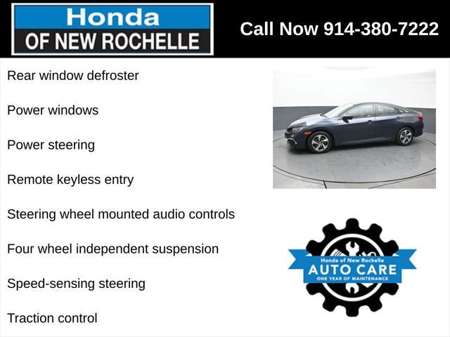 used 2021 Honda Civic car, priced at $19,857