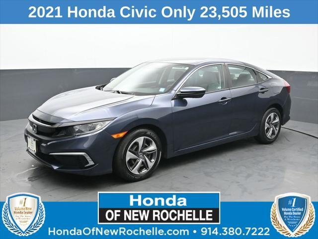 used 2021 Honda Civic car, priced at $19,857