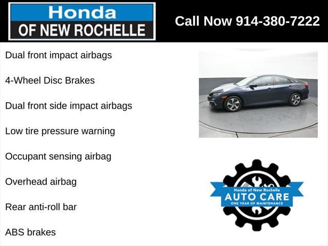 used 2021 Honda Civic car, priced at $19,857