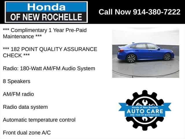 used 2022 Honda Civic car, priced at $22,642