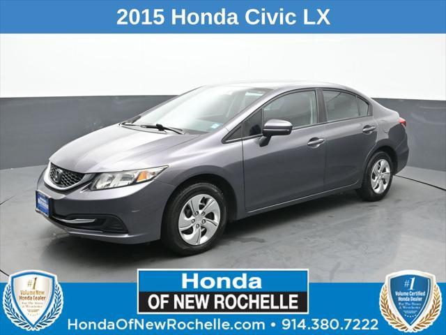 used 2015 Honda Civic car, priced at $11,250