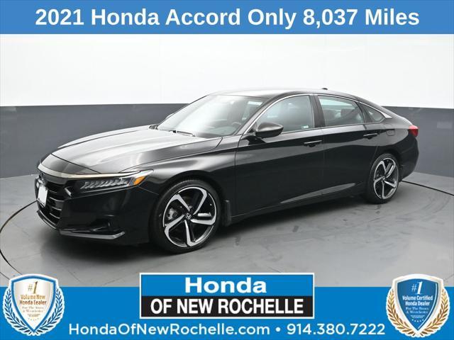 used 2021 Honda Accord car, priced at $26,950