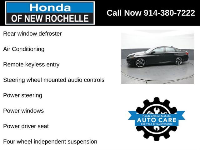 used 2021 Honda Accord car, priced at $26,950