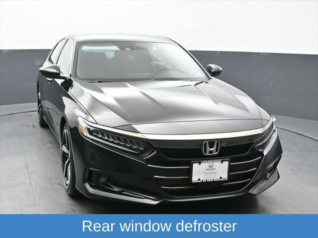 used 2021 Honda Accord car, priced at $24,020