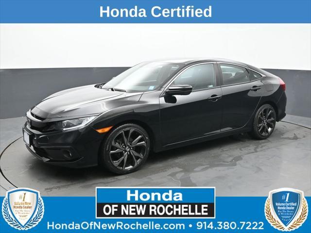 used 2021 Honda Civic car, priced at $19,895