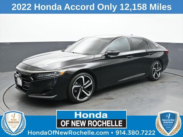 used 2022 Honda Accord car, priced at $30,900