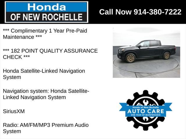 used 2021 Honda Ridgeline car, priced at $31,500