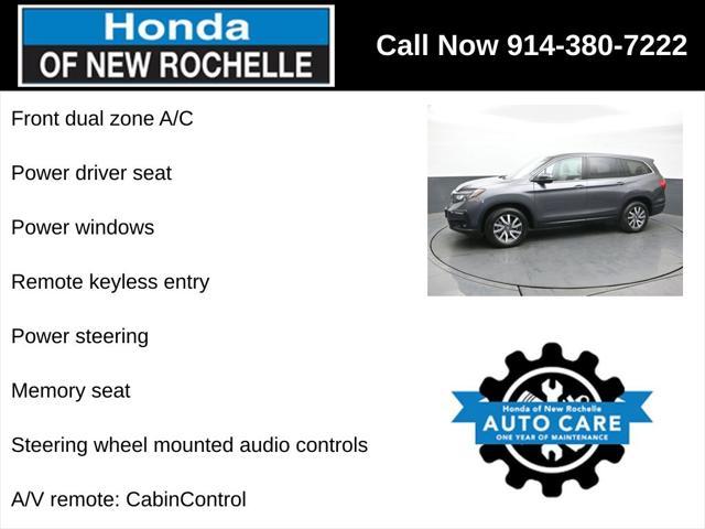 used 2021 Honda Pilot car, priced at $26,995