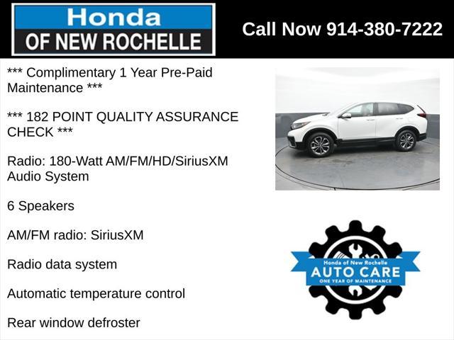 used 2022 Honda CR-V car, priced at $27,200