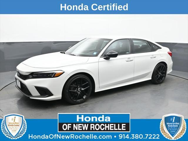 used 2022 Honda Civic car, priced at $22,191